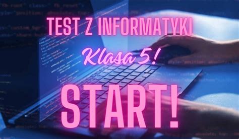 test z informatyki klasa 5 paint|Informatyka .